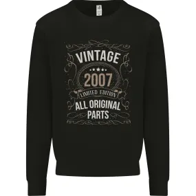 17th Birthday Limited Edition 2007 Mens Sweatshirt Jumper