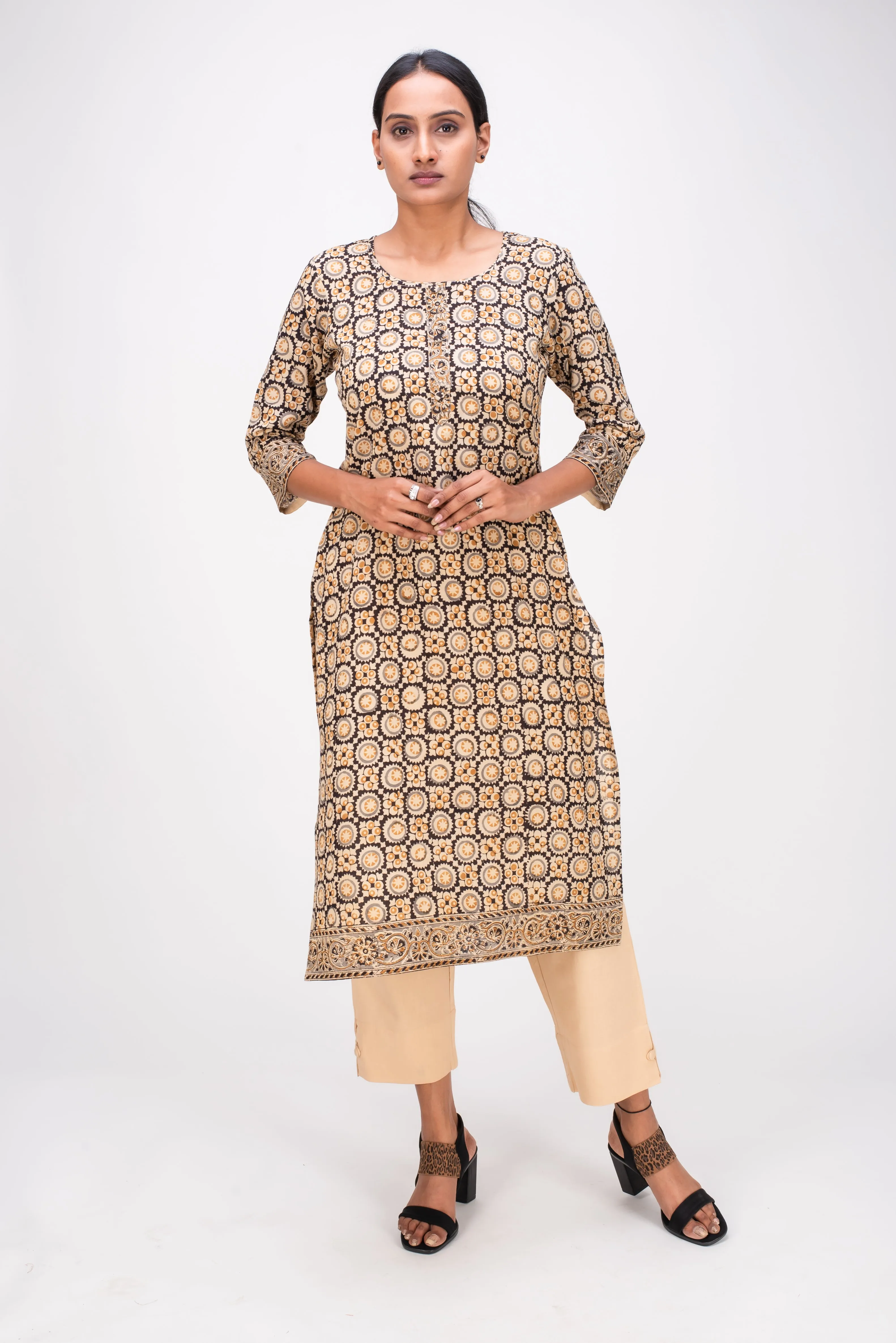 441-177 "Diya" Women's Long Tunic Top