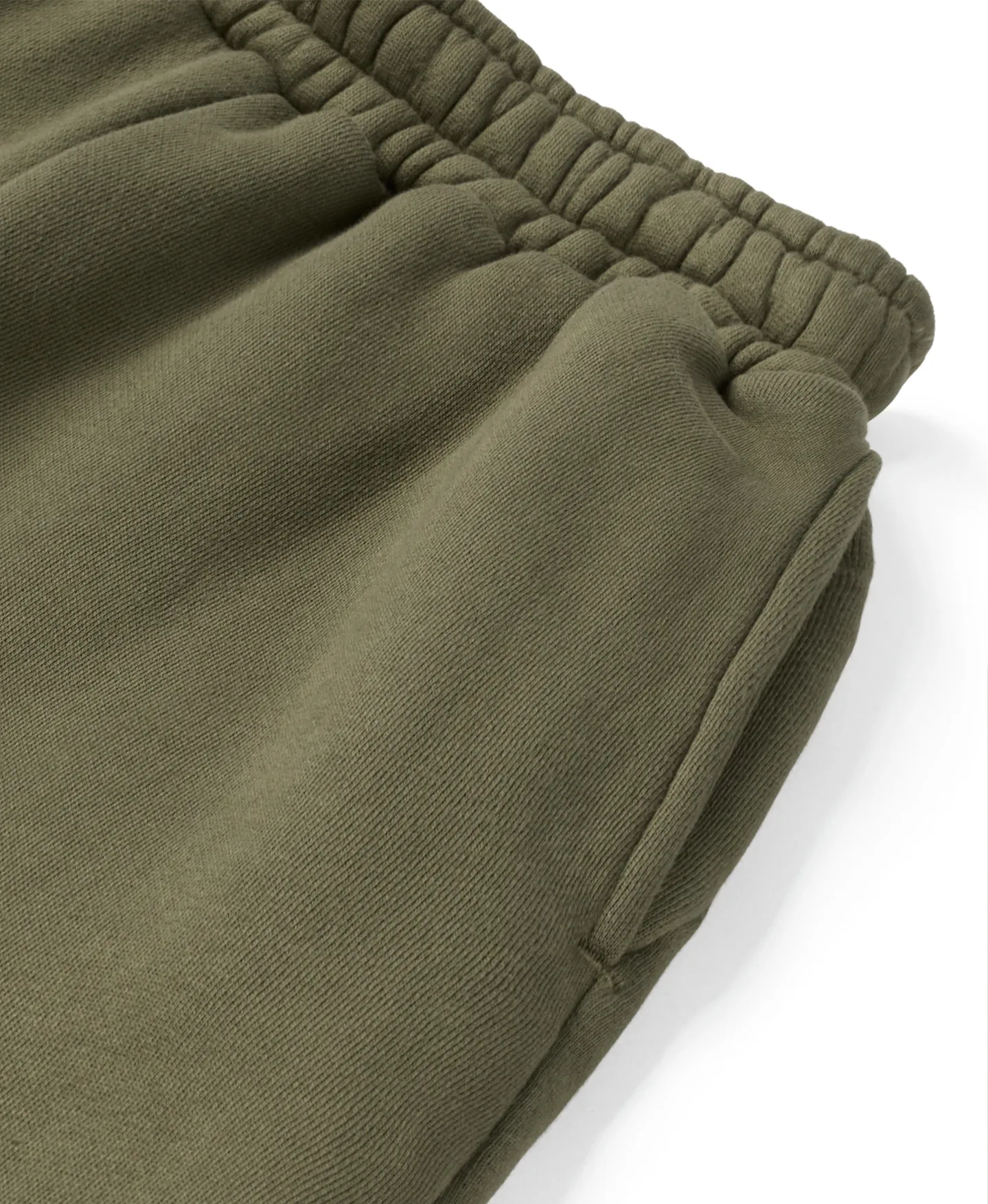 450 GSM 'Army Olive' Straight-leg Pants