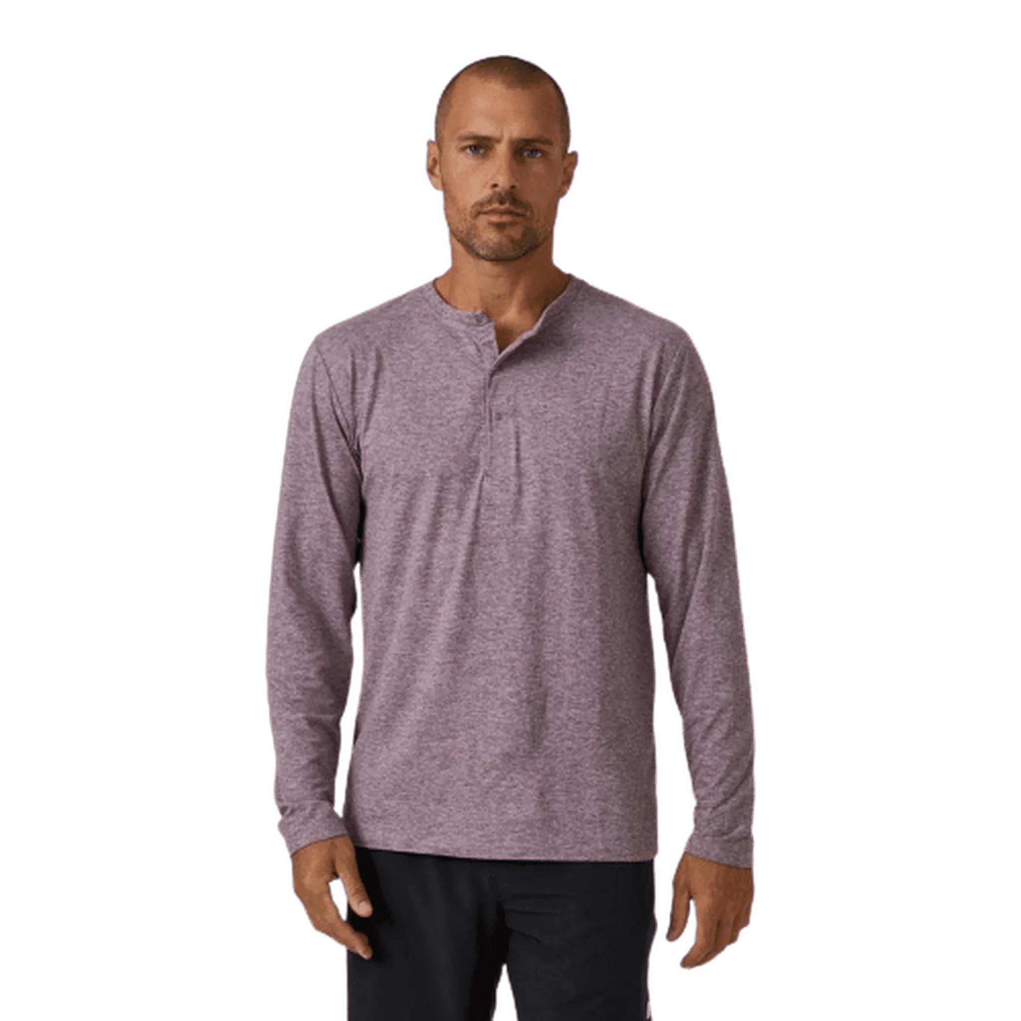 7DIAMONDS: Men's Core Long Sleeve Henley