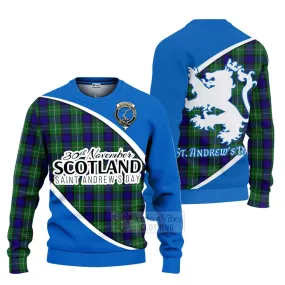 Alexander Family Crest Tartan Ugly Sweater Celebrate Saint Andrew's Day in Style