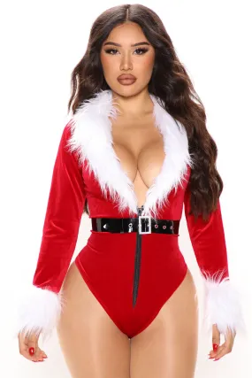 All Wrapped Up 2 Piece Costume Set - Red/White