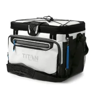 Arctic Zone Titan Deep Freeze Zipperless Hardbody 20qt Cooler - White