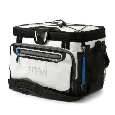 Arctic Zone Titan Deep Freeze Zipperless Hardbody 20qt Cooler - White