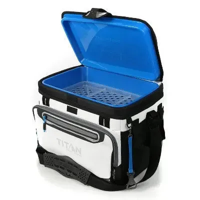 Arctic Zone Titan Deep Freeze Zipperless Hardbody 20qt Cooler - White