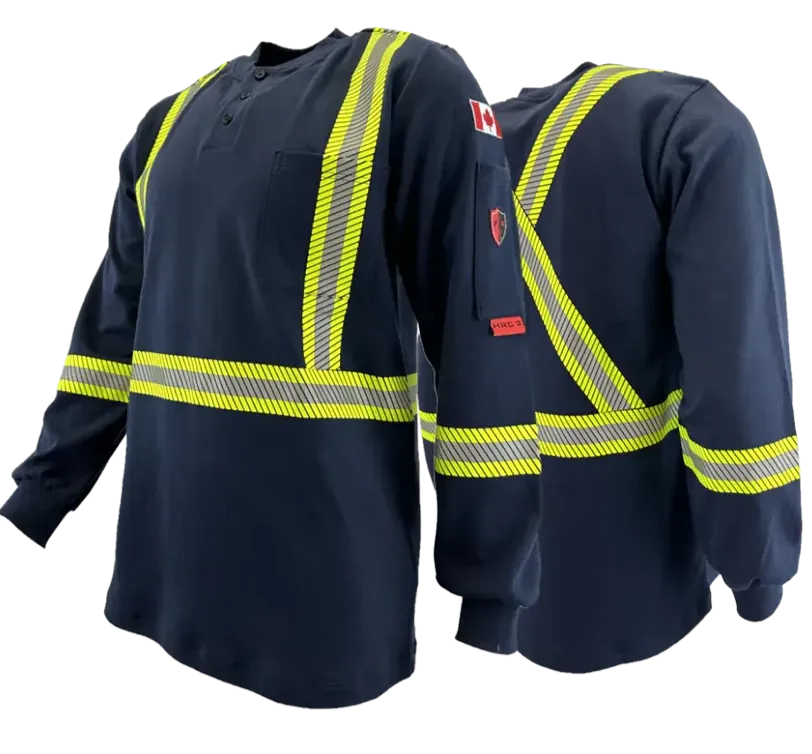 Atlas FR / AR Hi-Vis Henley Shirts 403ST