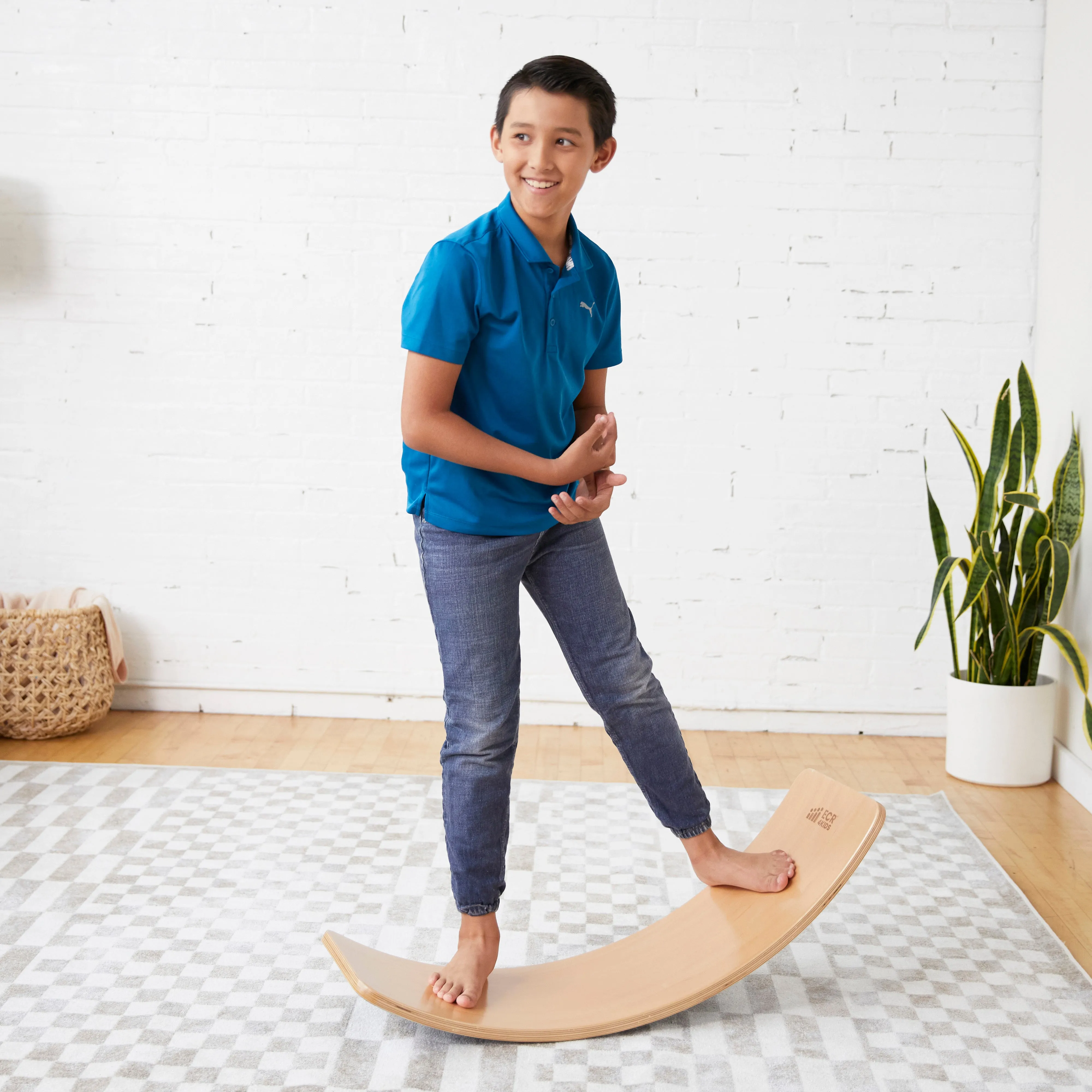 Balance Wobble Board with Felt Base