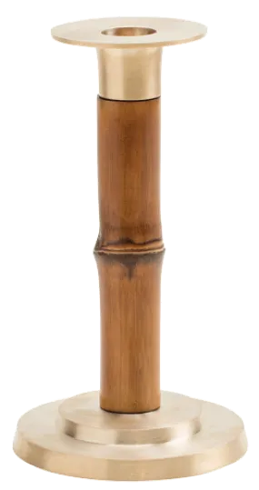 Bamboo Candle Stick Small