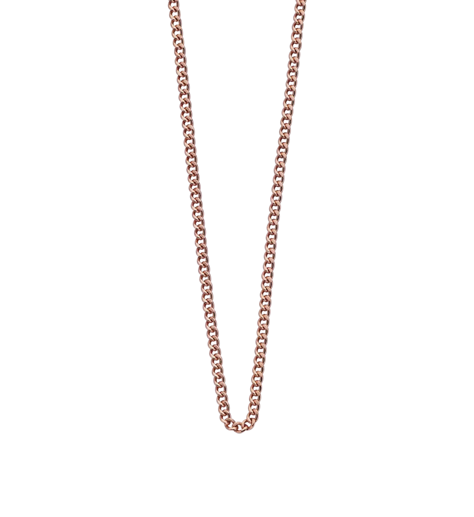 Bespoke Curb Chain | 18K Rose Gold Vermeil