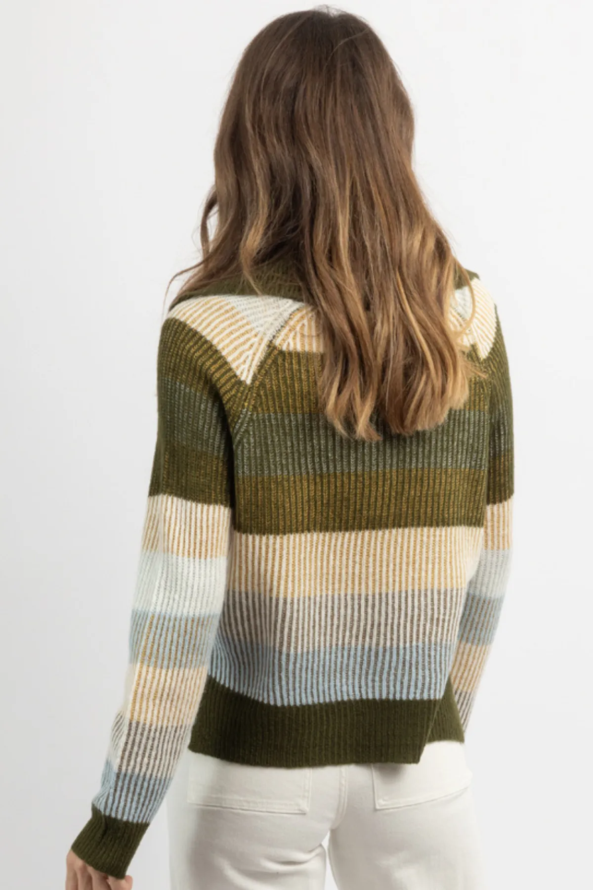 BEYOND OBSESSED OLIVE SWEATER