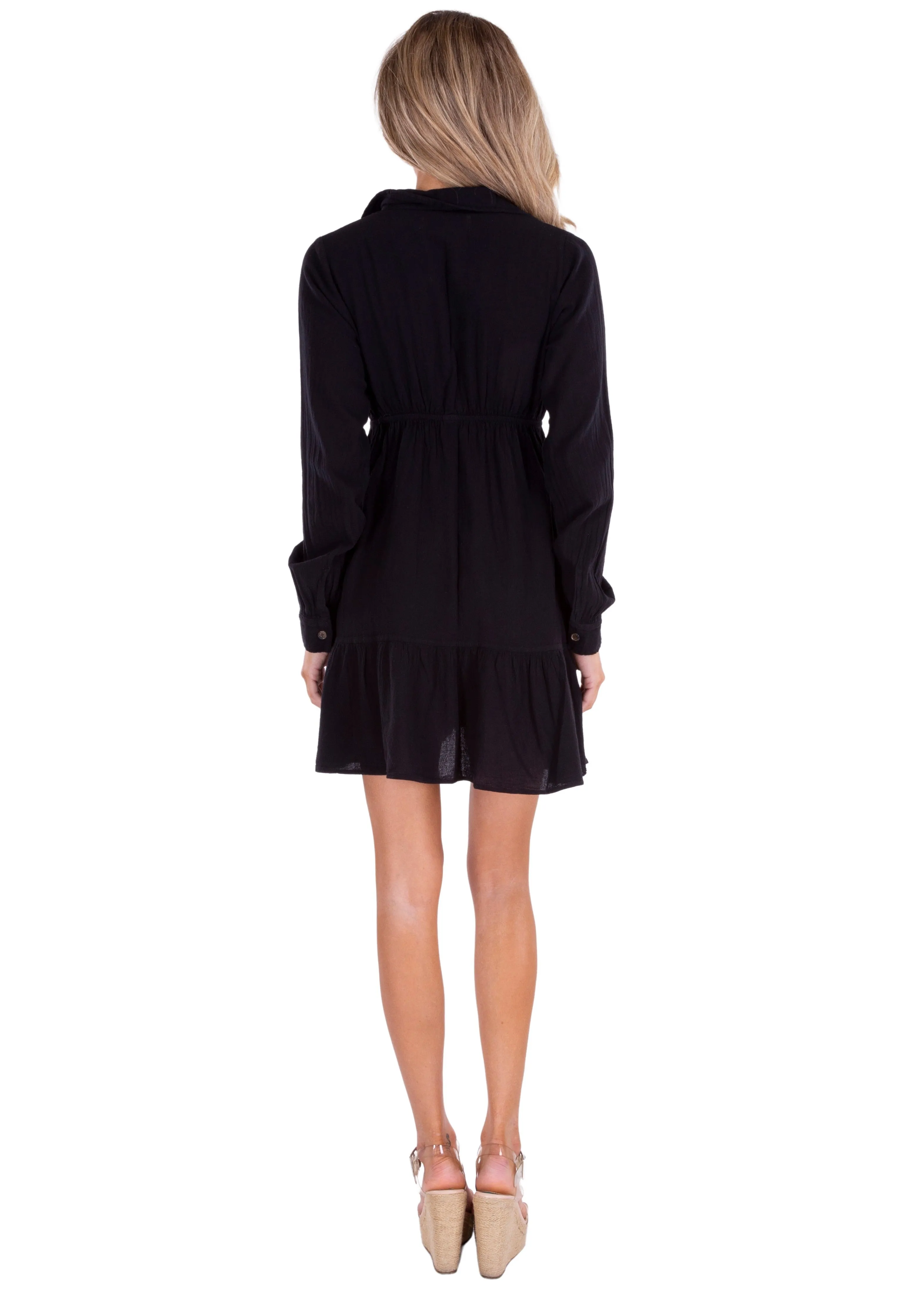 'Bianca' Long Sleeve Tunic Dress