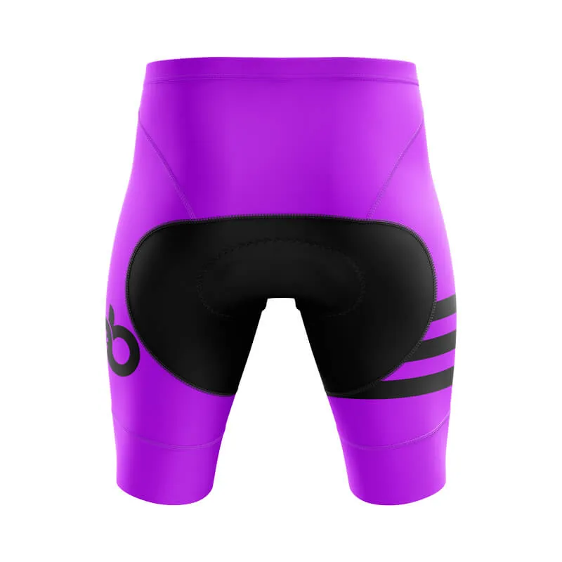 Bicycle Booth Stripes (Purple) Shorts & Pants