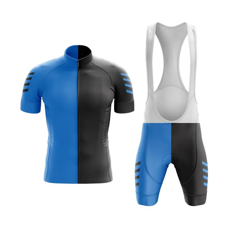 Blue and Black Club Cycling Kit