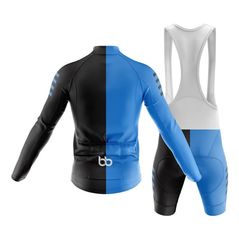 Blue and Black Club Cycling Kit