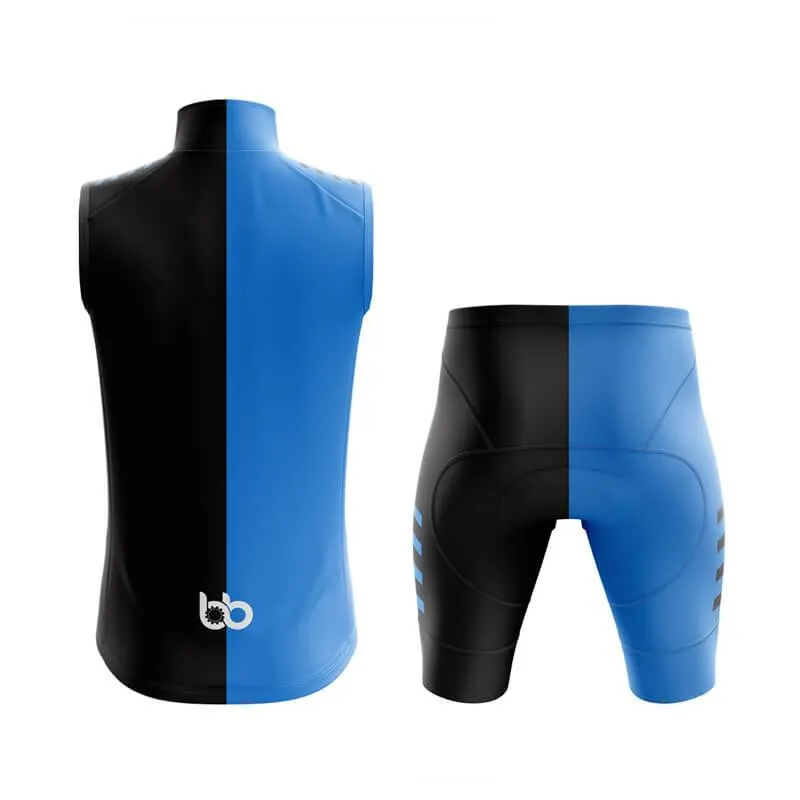 Blue and Black Club Cycling Kit