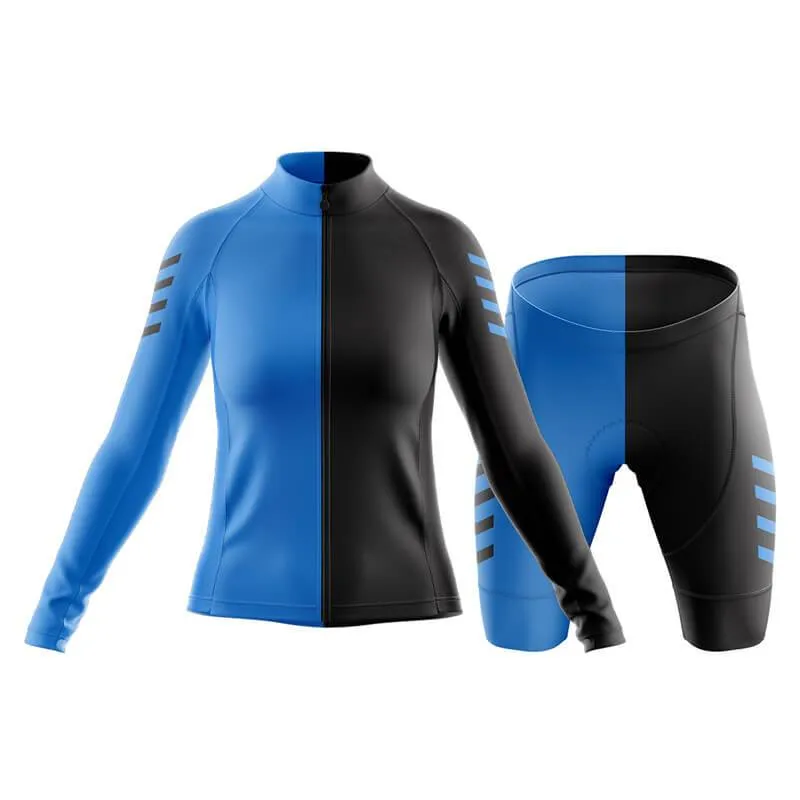 Blue and Black Club Cycling Kit