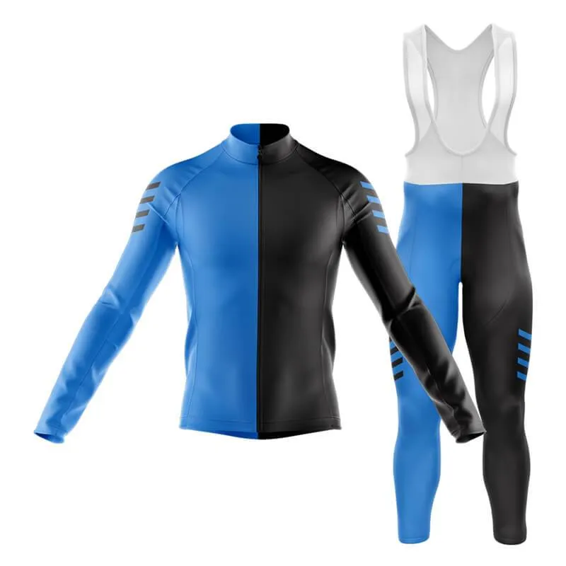 Blue and Black Club Cycling Kit