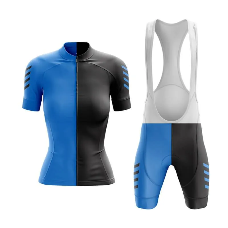 Blue and Black Club Cycling Kit