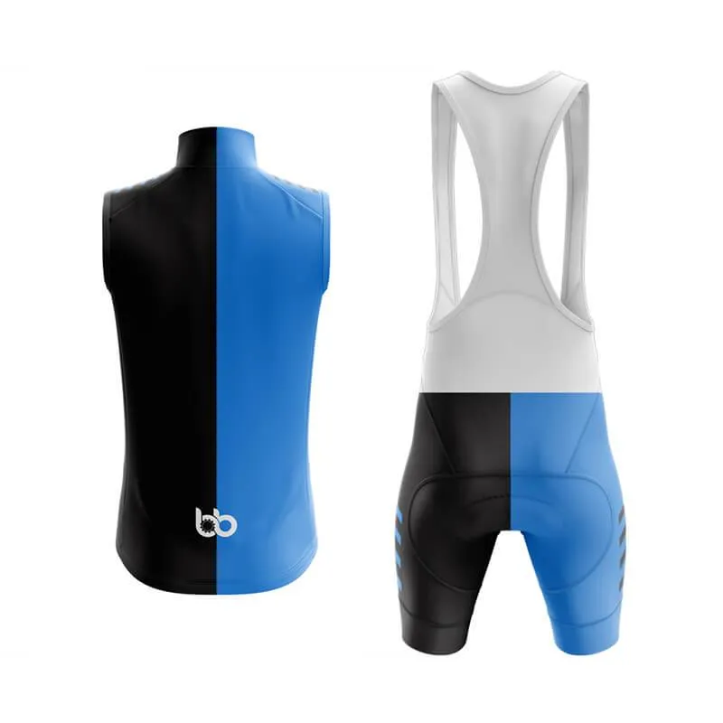 Blue and Black Club Cycling Kit