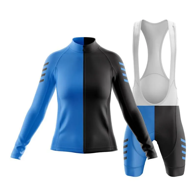 Blue and Black Club Cycling Kit