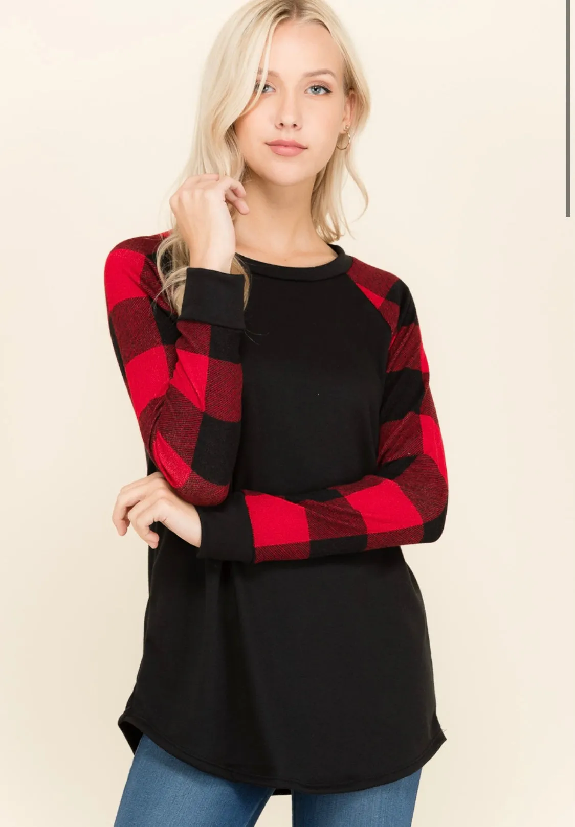 Buffalo Plaid Tunic