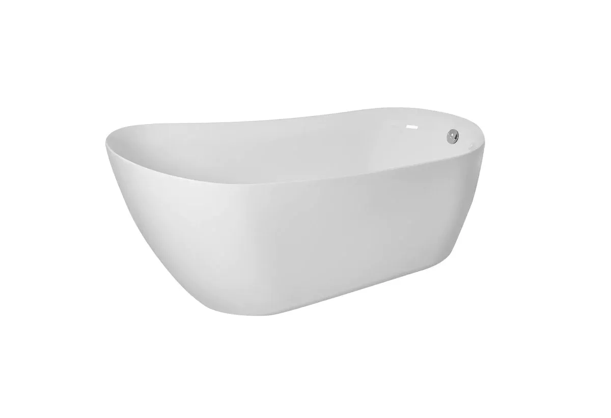 Chantal 70" Soaking Single Slipper Bathtub