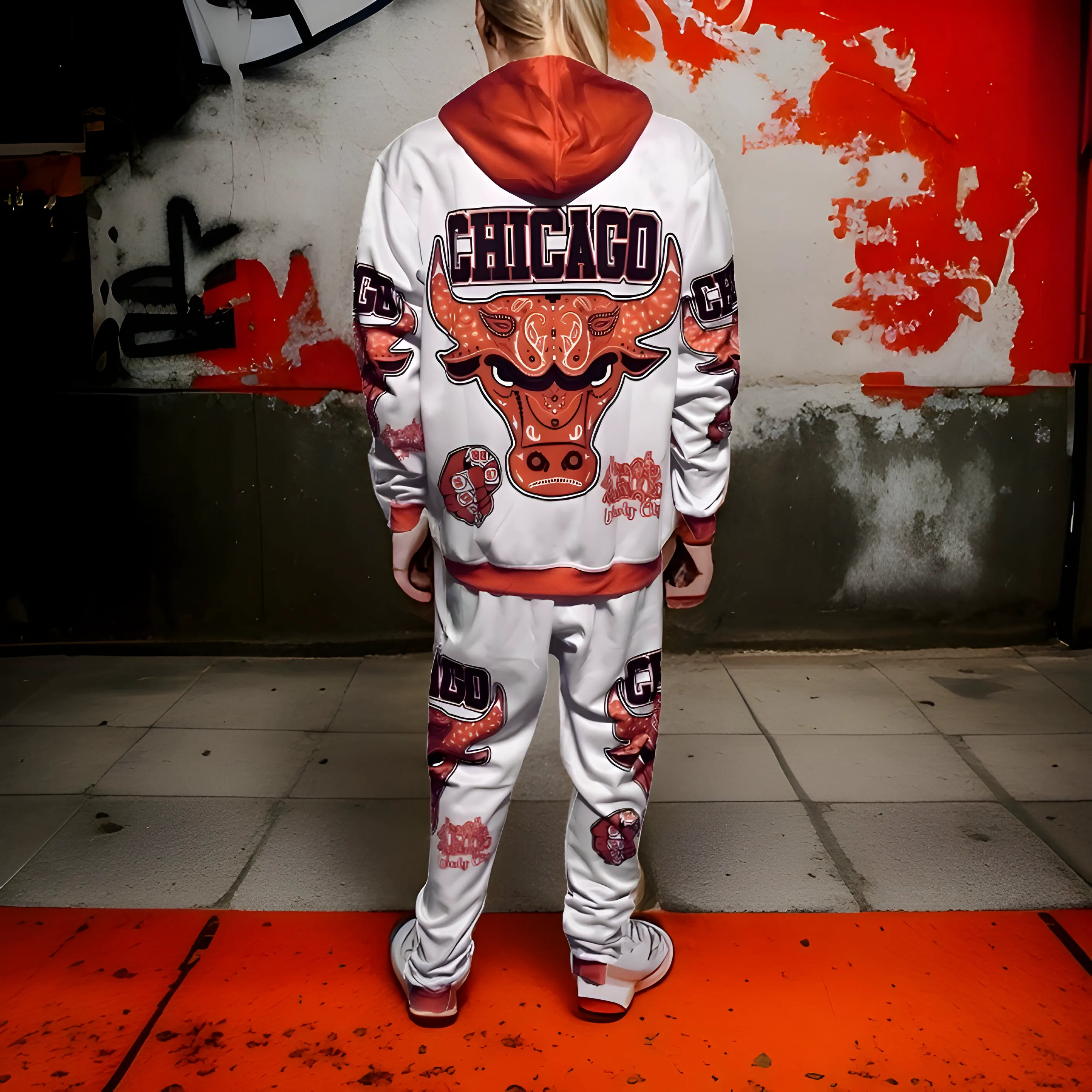 ^CHICAGO^ *WINDY CITY* JOGGER SWEATSUITS (FLEECY SOFT LINED)