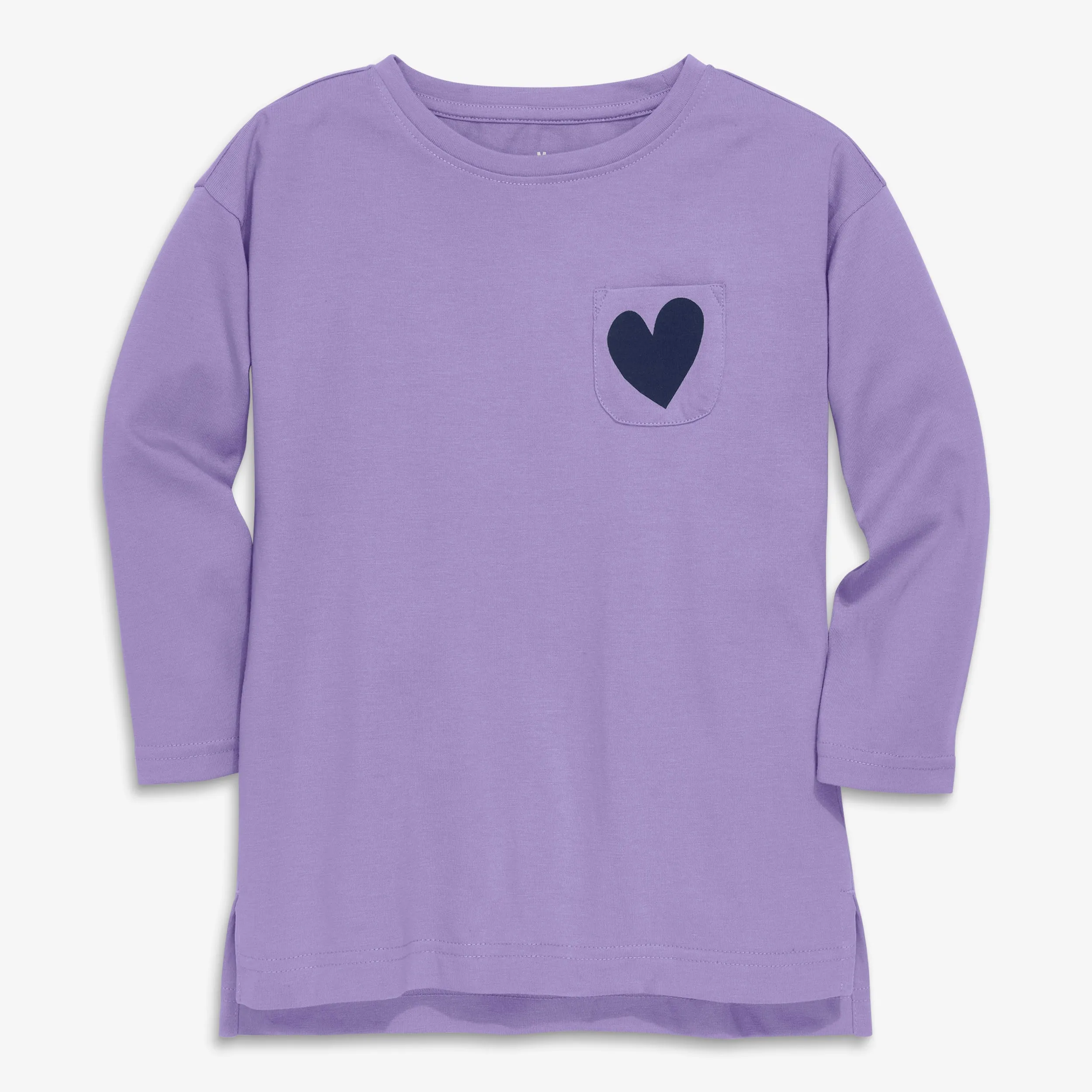 Clearance long sleeve legging tee with heart