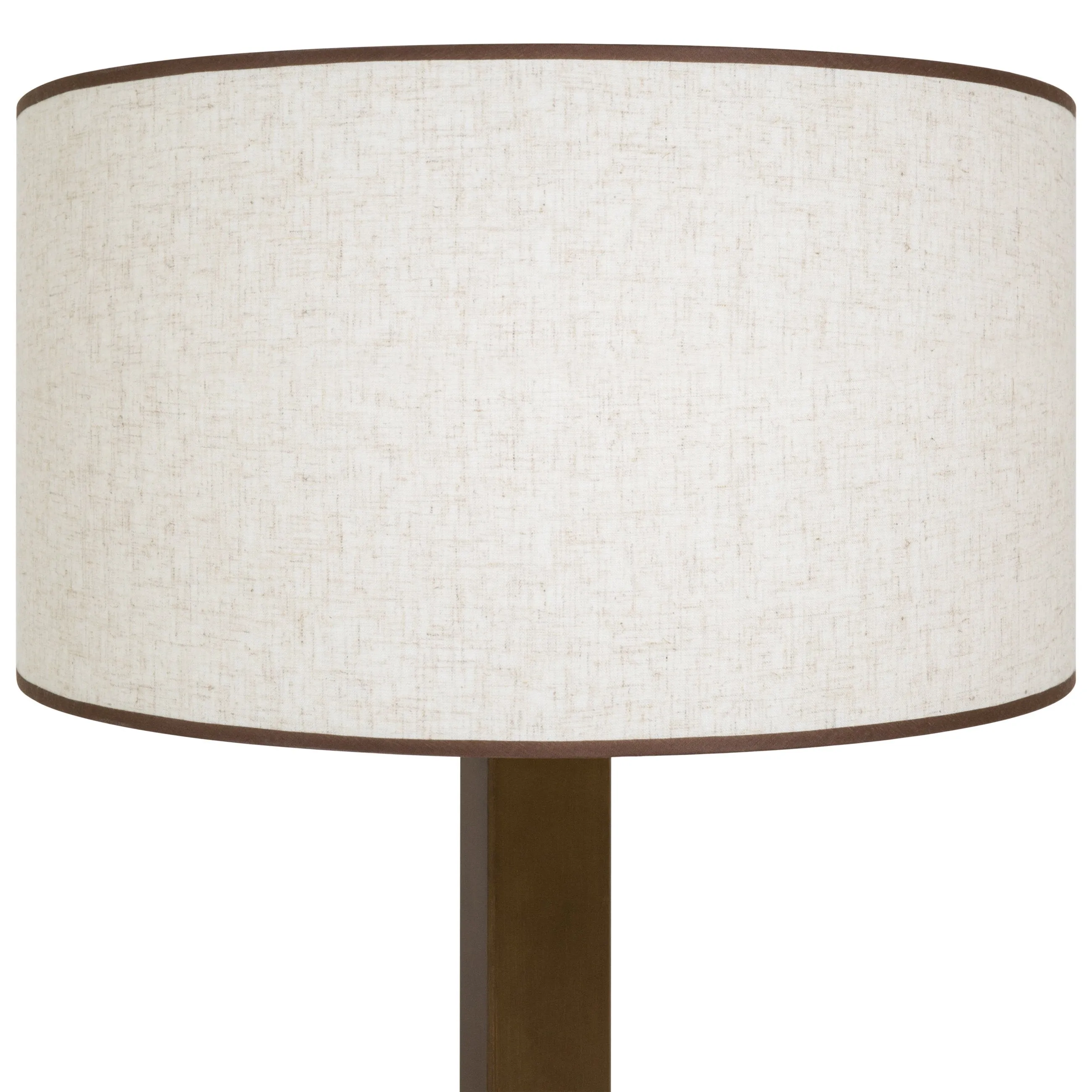 Column Floor Lamp w/ Square Base - Bronze