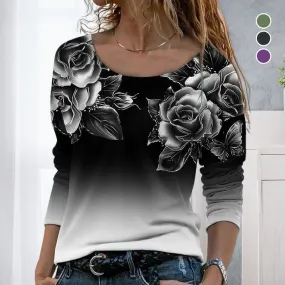 Crew Neck Casual 3D Print T-Shirt