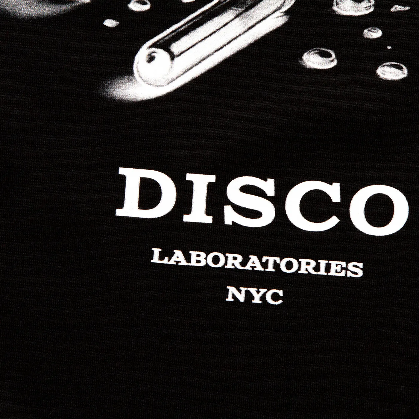 Disco Labs NYC Back Print - Pullover Hood - Black