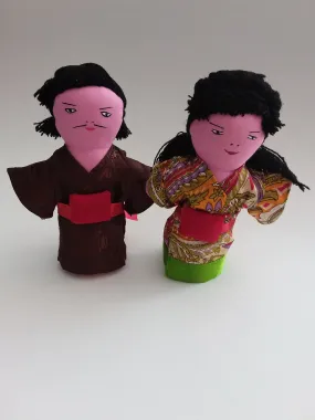 Dolls - Multicultural Display Pair - Asian