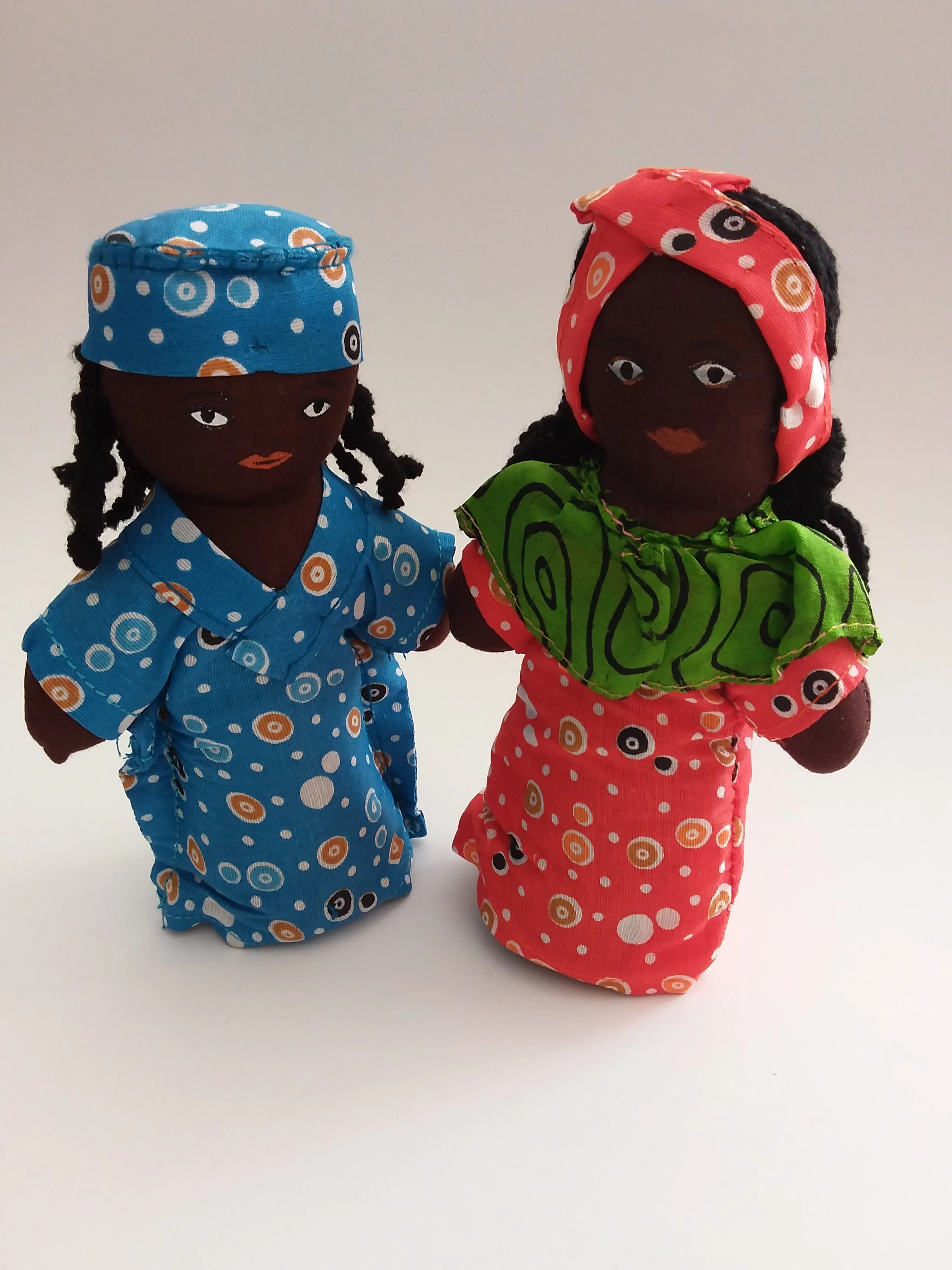 Dolls - Multicultural Pair - African