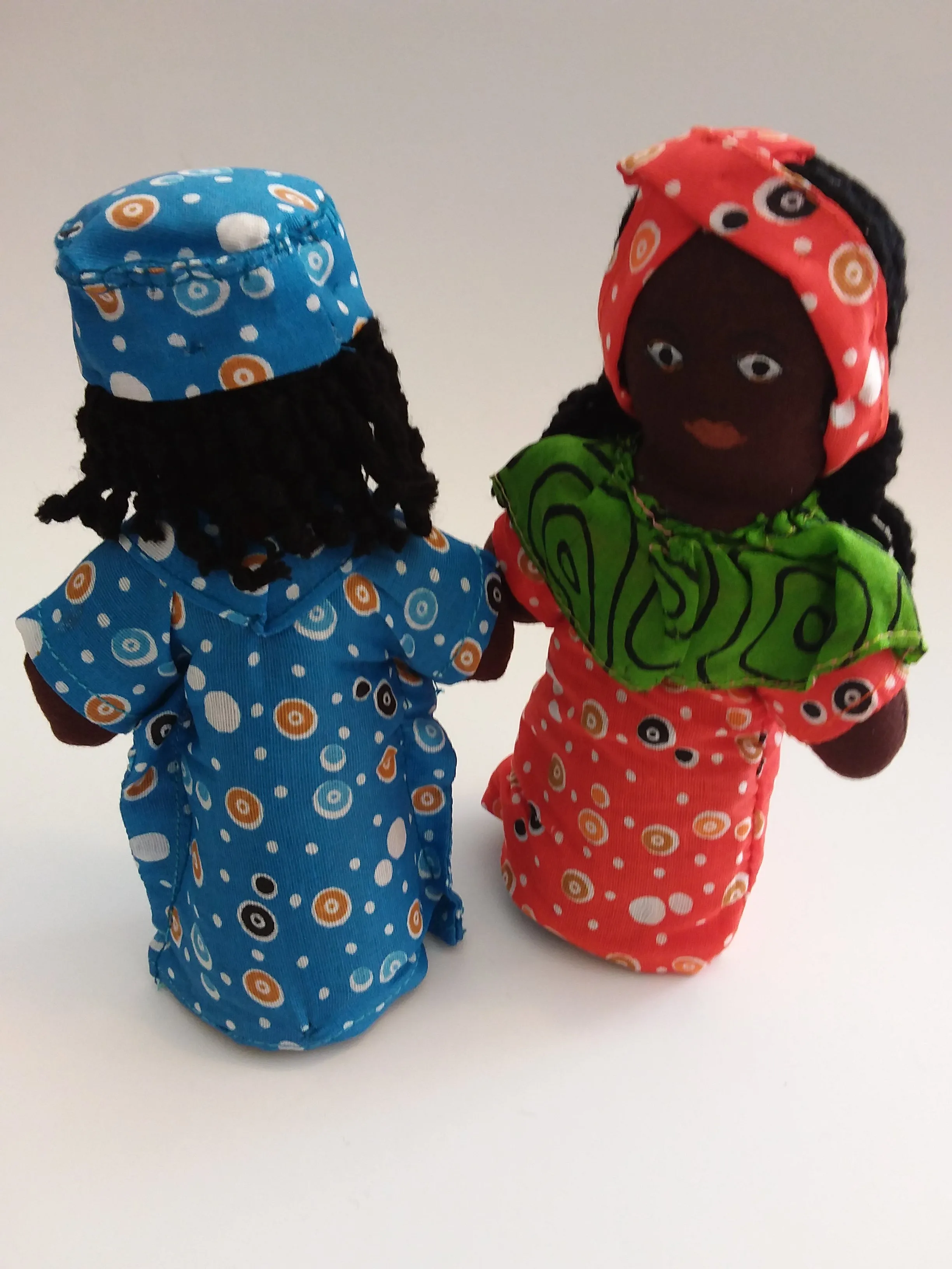 Dolls - Multicultural Pair - African