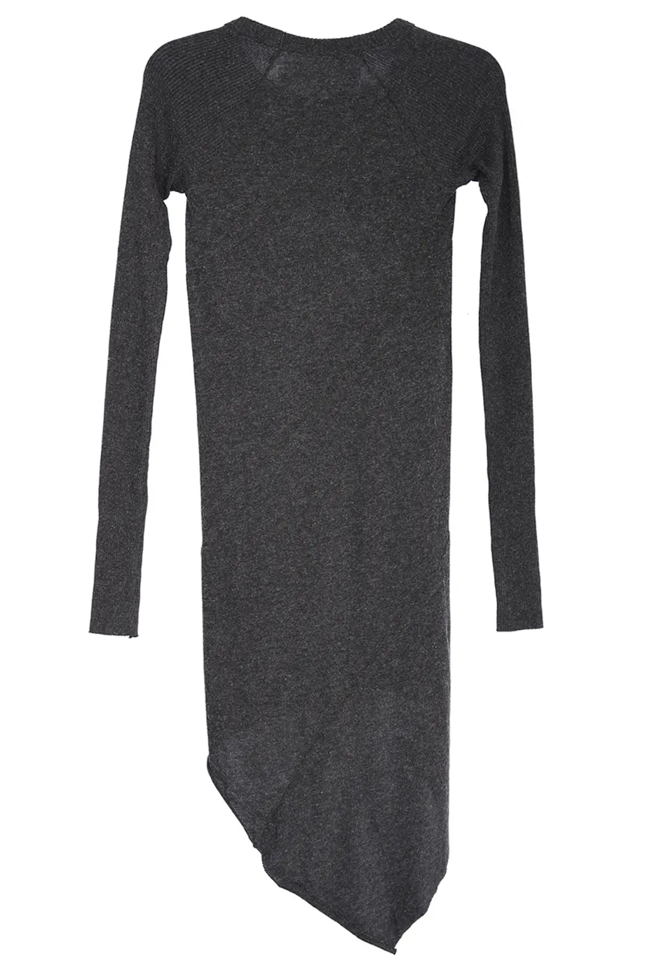 ENZA COSTA CASHMERE Twist Grey Tunic Dress