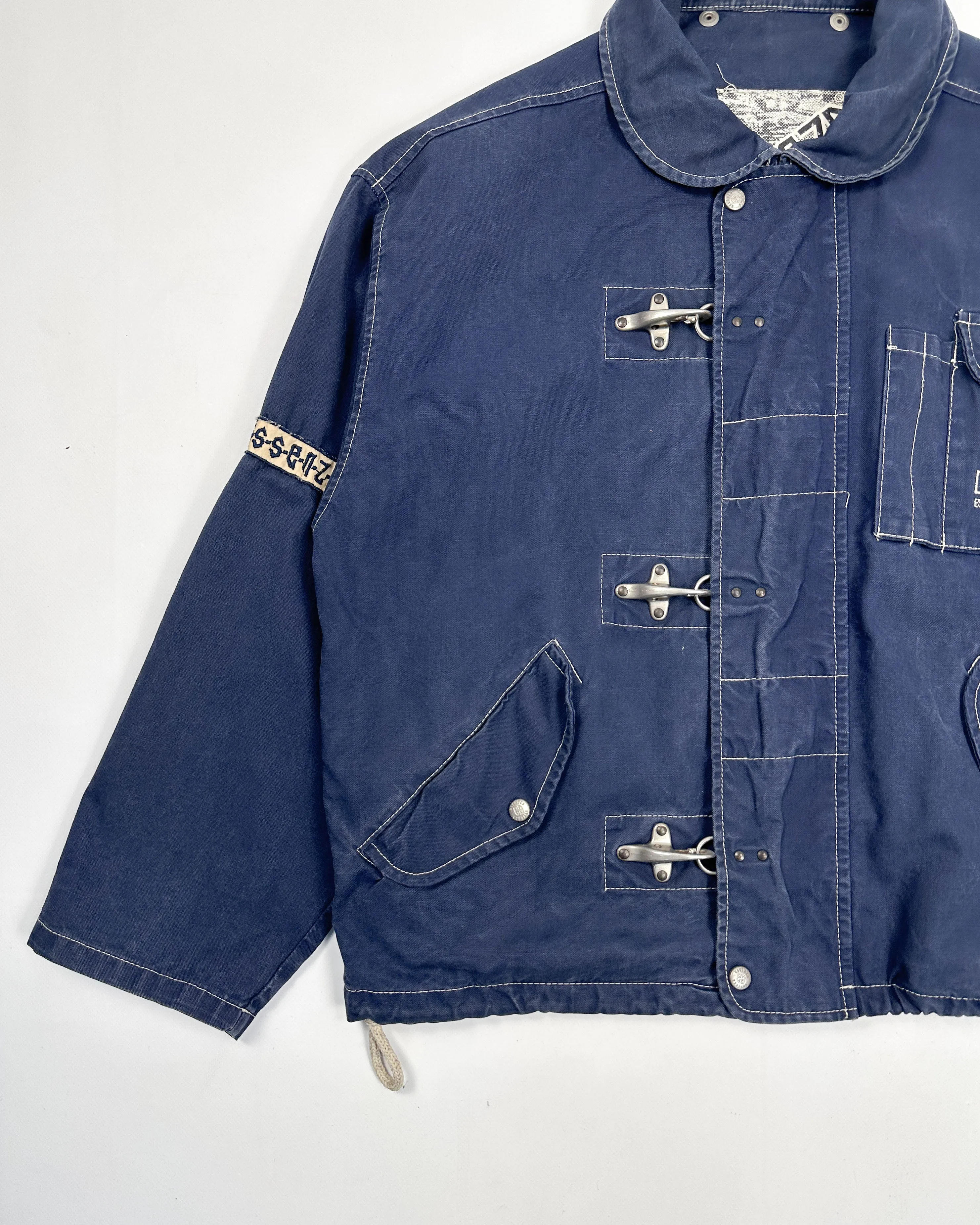 Essenza Utility Deep Blue Jacket 1990's