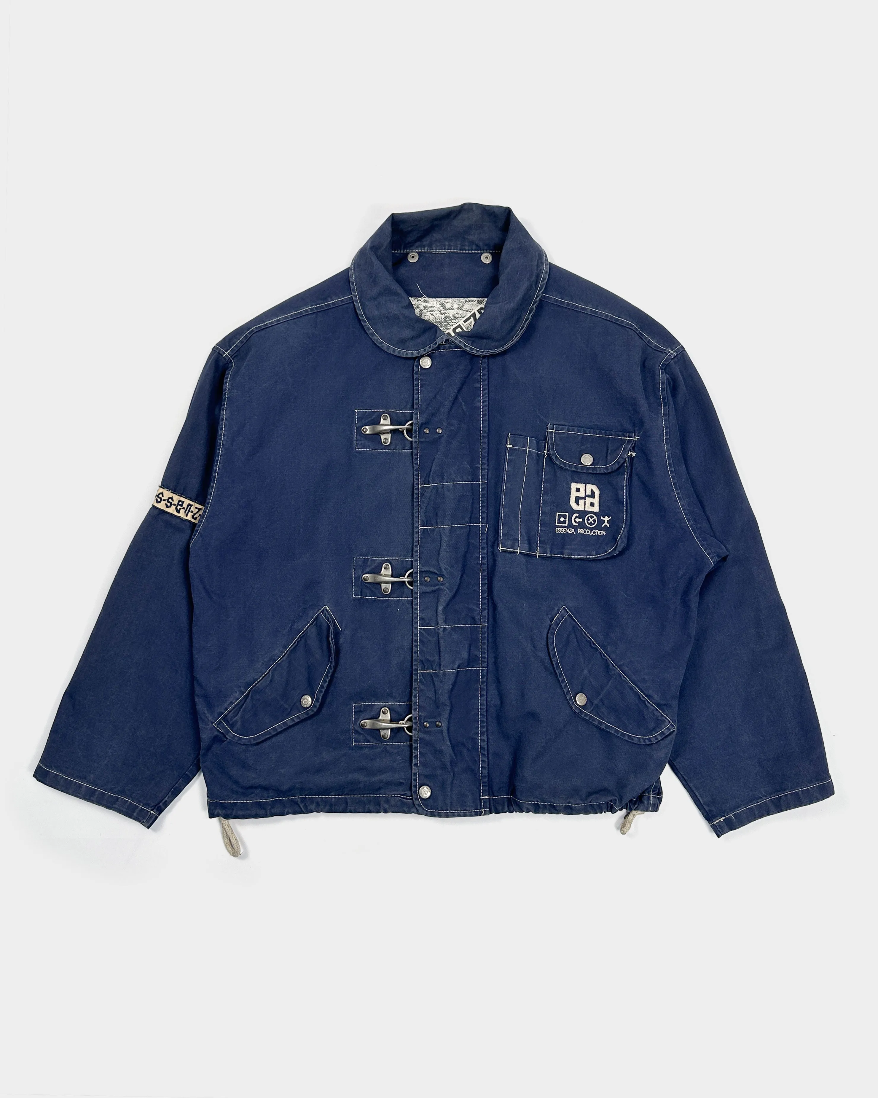 Essenza Utility Deep Blue Jacket 1990's