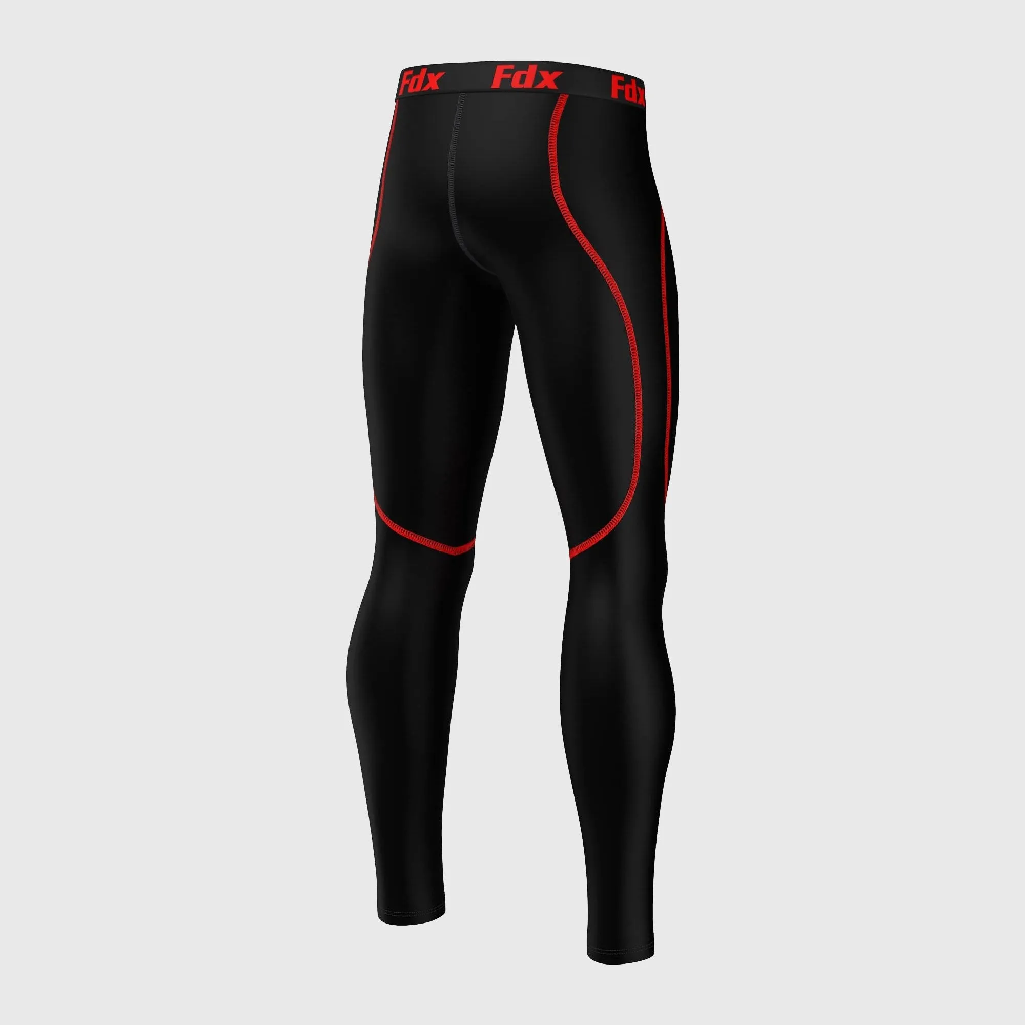 Fdx Inorex Red Men's & Boy's Super Thermal Winter Base Layer Leggings