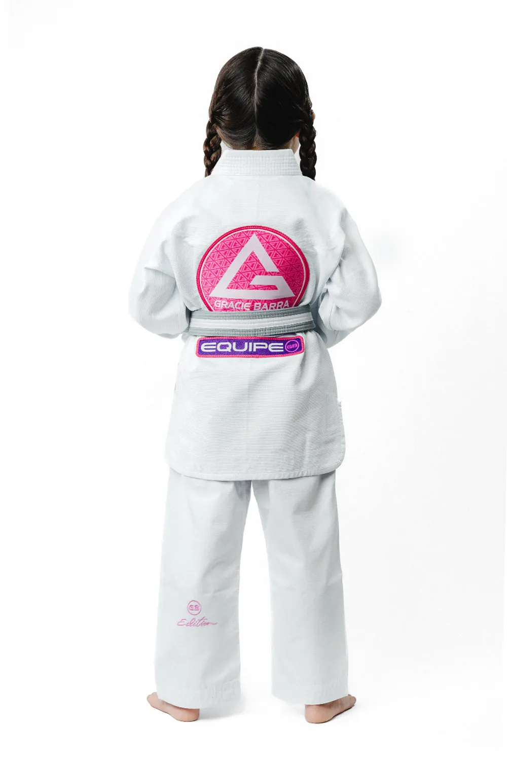 GB Sakura Youth Kimono - White