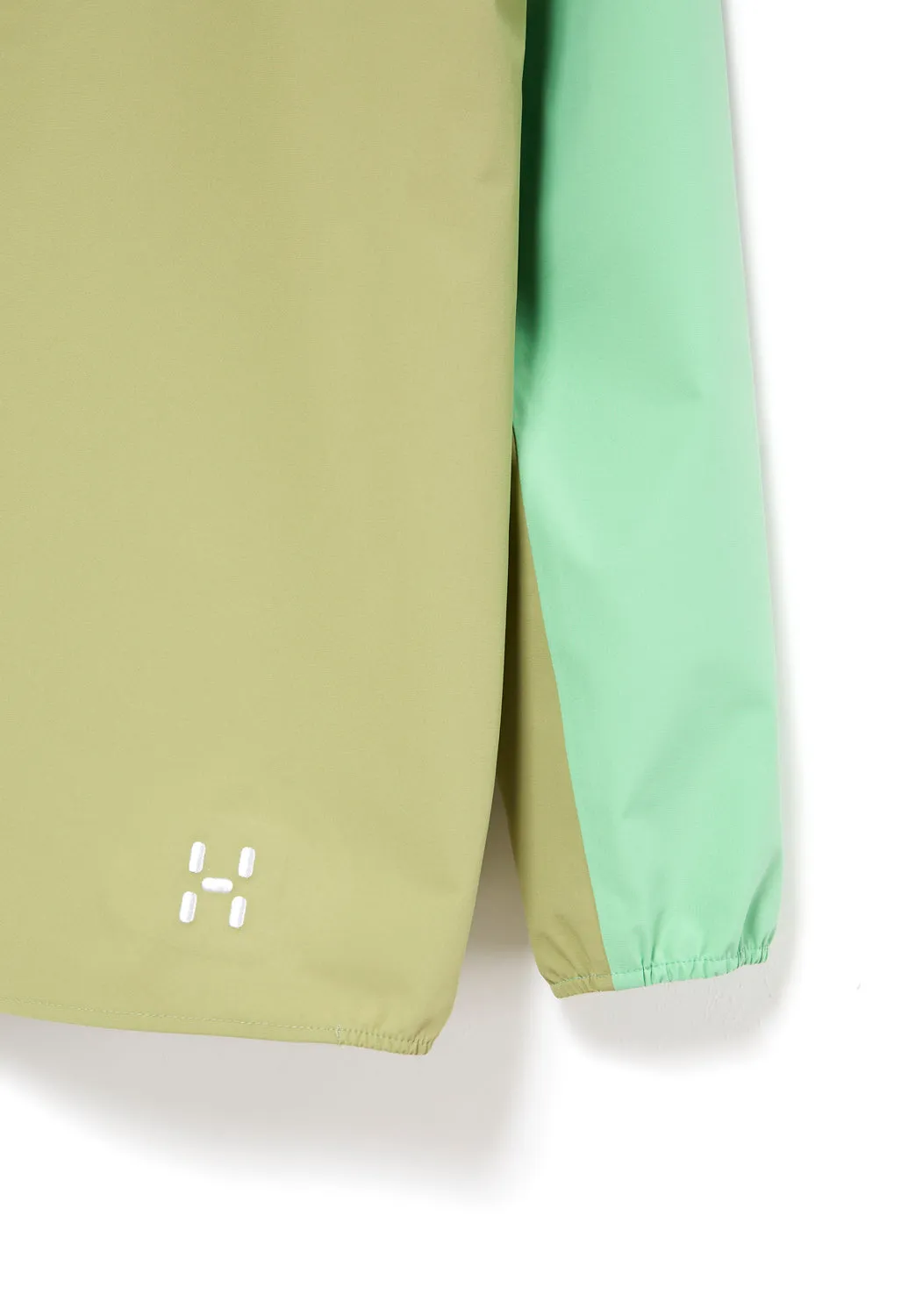 Haglöfs Women's Sparv Proof Anorak - Mint Stone/Thyme Green