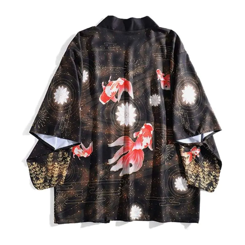 Hanabi Goldfish Kimono Cardigan