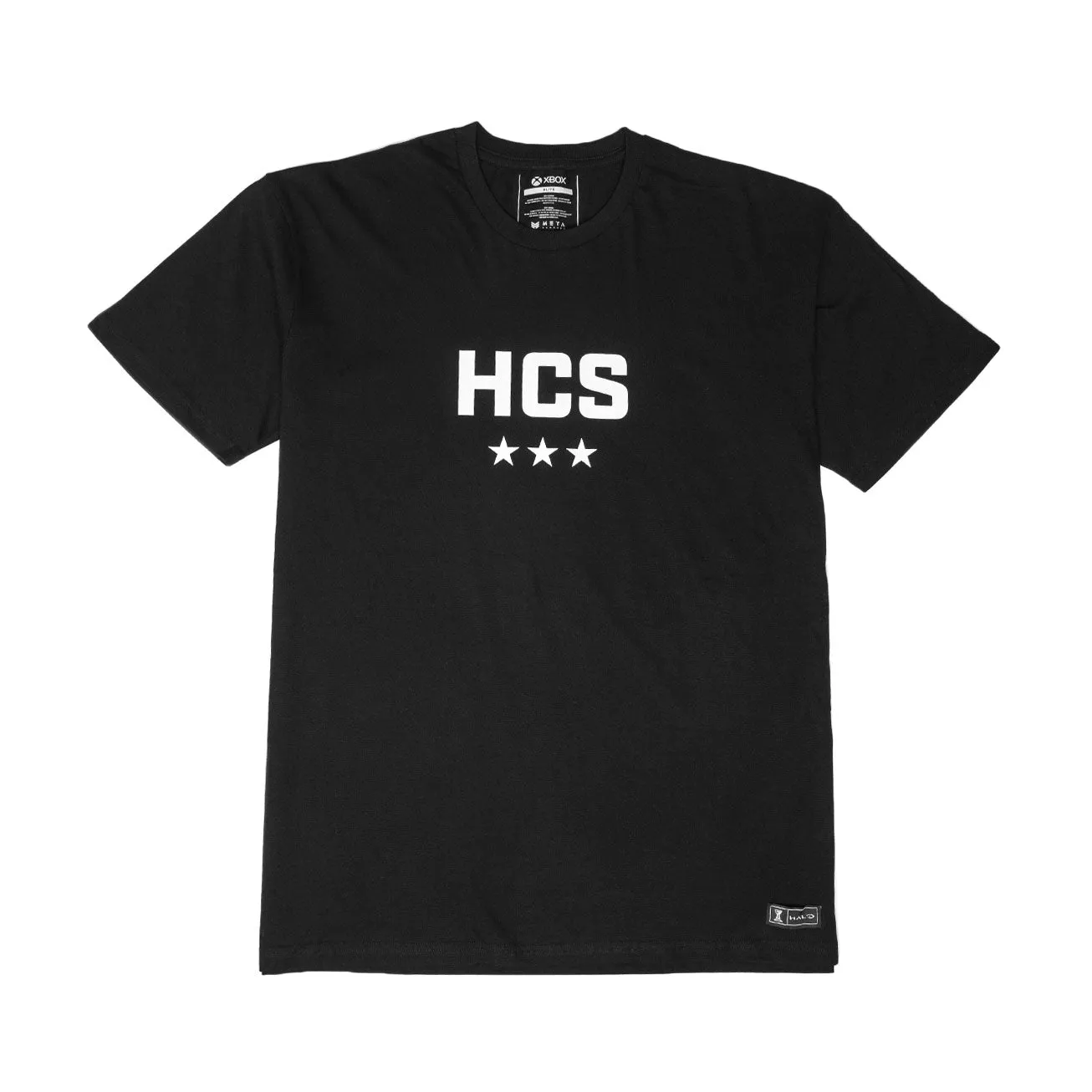 HCS 3 Star Black Tee