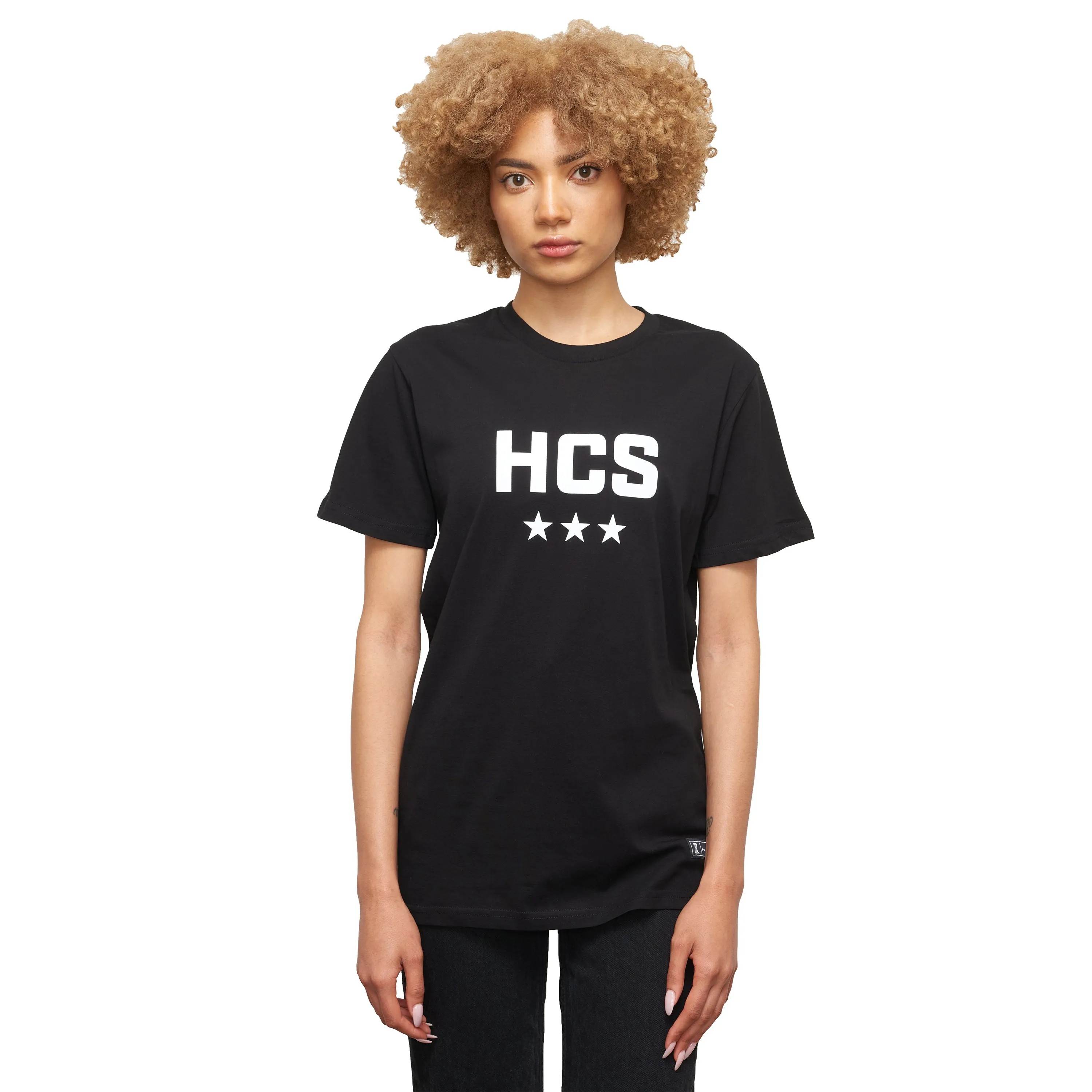 HCS 3 Star Black Tee