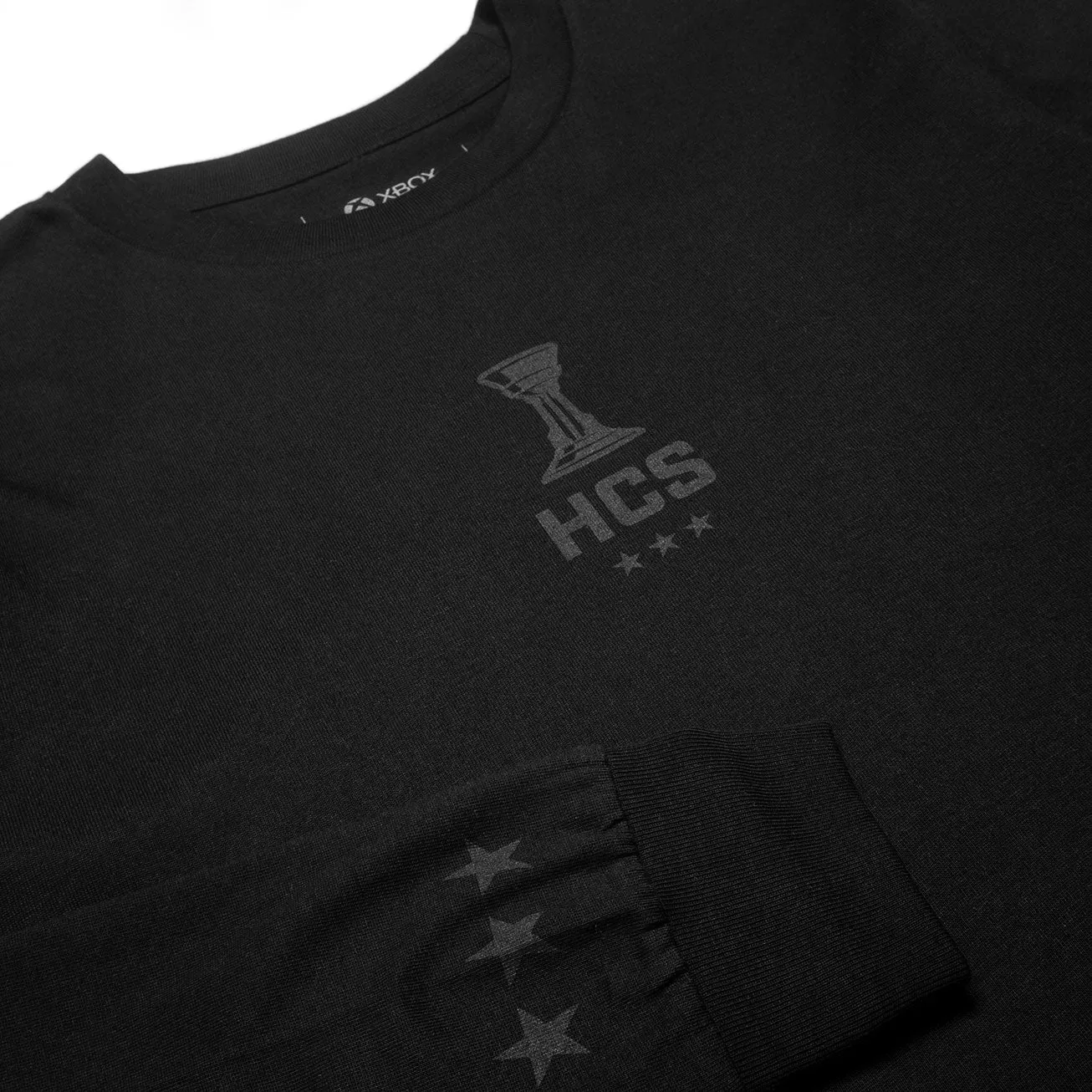 HCS Trophy Black on Black Long Sleeve Tee