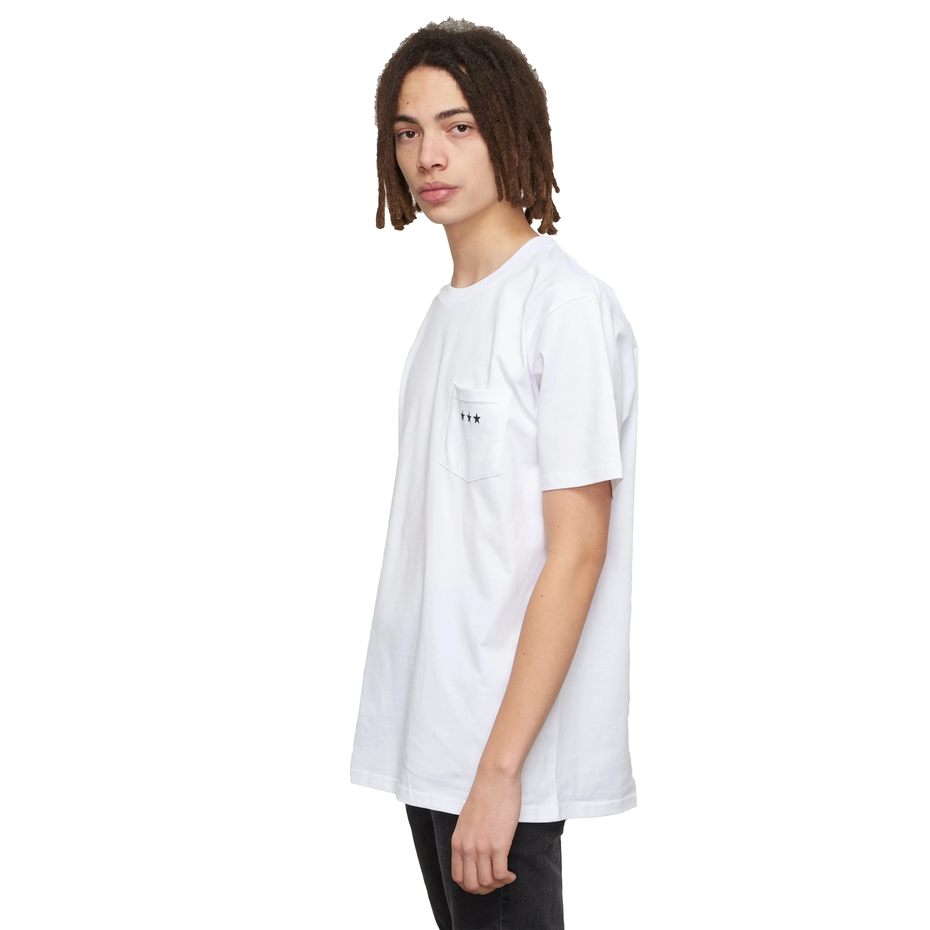 HCS Trophy White Pocket Tee