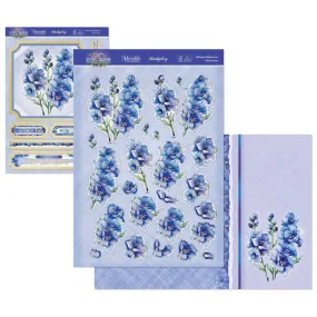 In Full Bloom Deco-Large Set - Delicate Delphinium