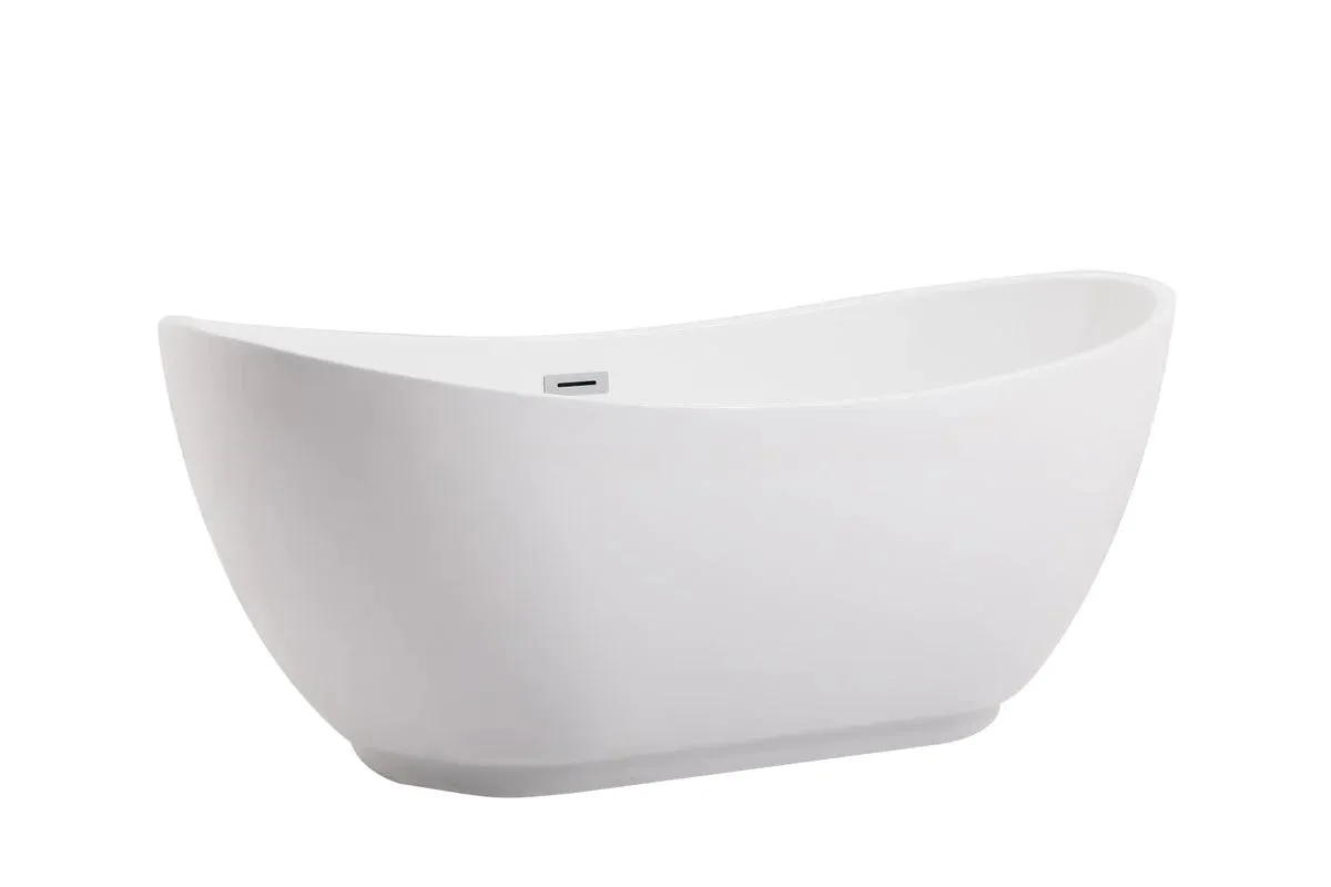 Ines 62" Soaking Bathtub