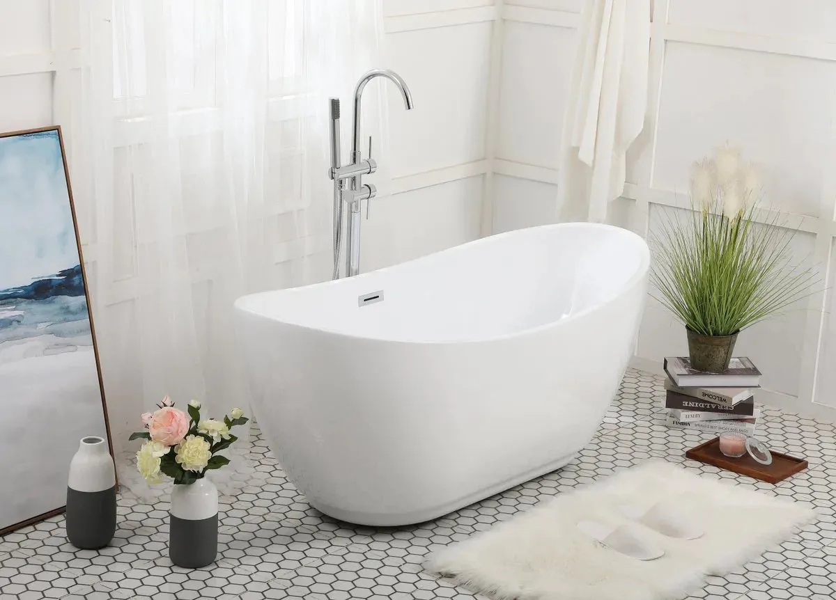 Ines 62" Soaking Bathtub