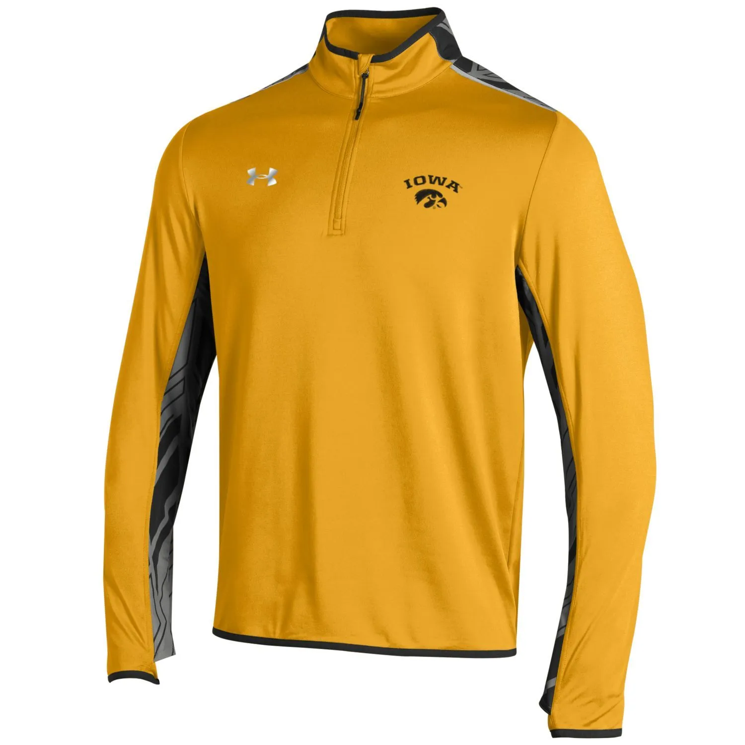 Iowa Hawkeyes Under Armour Gold Doomsday 1/4 Zip ColdGear Loose Pullover