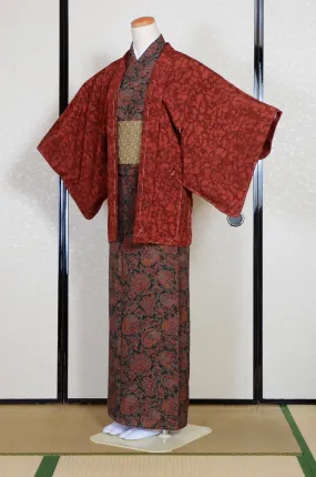 Japanese kimono & jacket 5 items set / SK #1-727